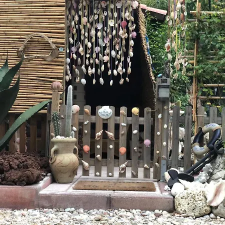 Shell House, Casa Con Ampio Giardino A 100m Dal Mare Feriehus Marcelli