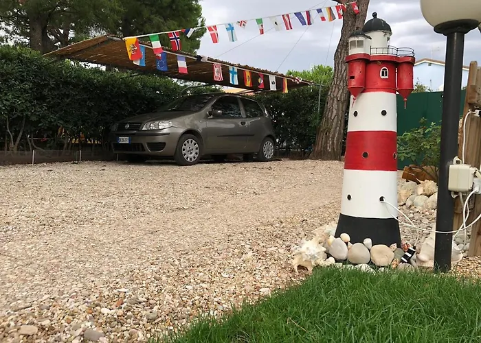 펜션 Shell House, Casa Con Ampio Giardino A 100m Dal Mare